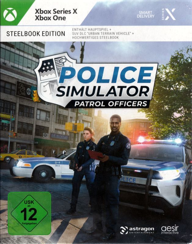 Game cover: Police Simulator: Patrol Officers (Steelbook Edition)