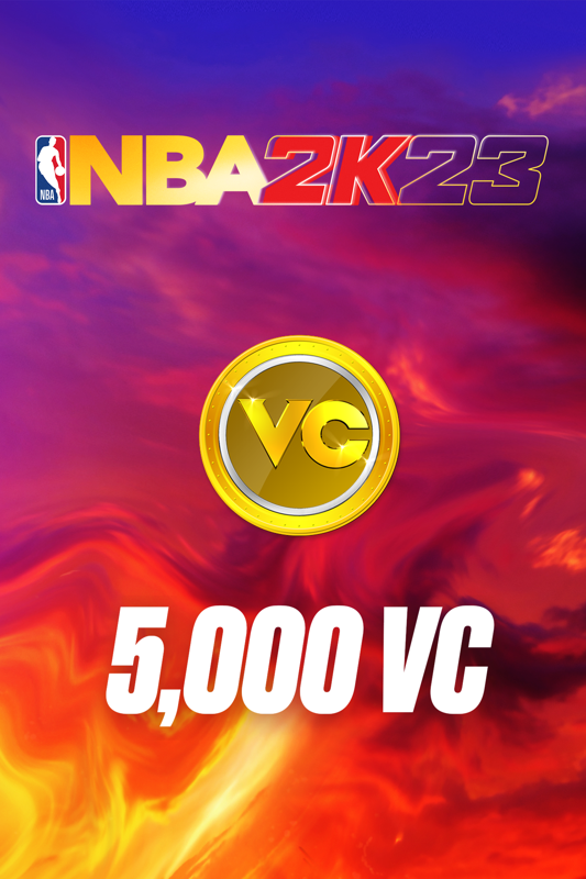 Game cover: NBA 2K23: 5,000 VC