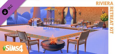 Game cover: The Sims 4: Riviera Retreat Kit