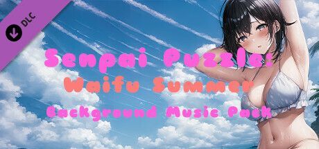 Game cover: Senpai Puzzle: Waifu Summer - Background Music Pack