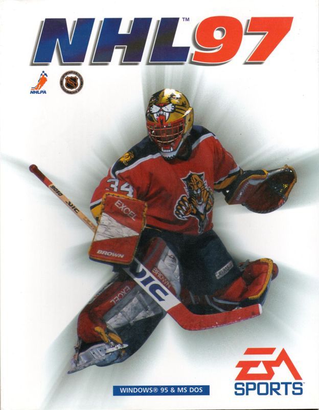 Game cover: NHL 97