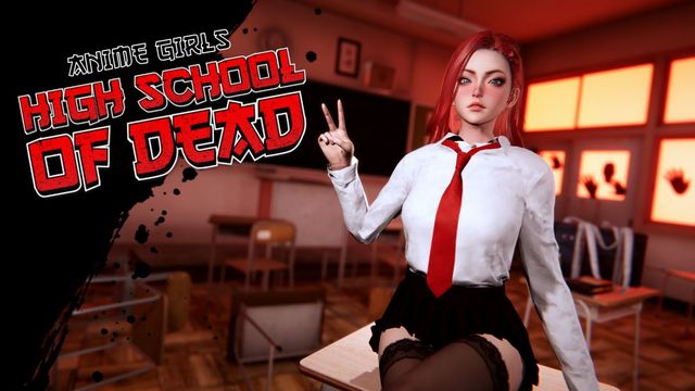 Game cover: Anime Girls: High School of Dead