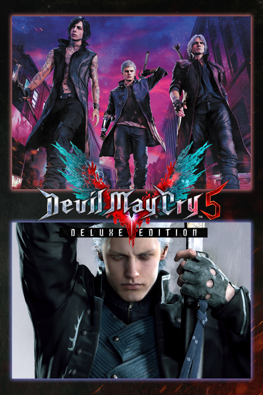 Game cover: Devil May Cry 5: Deluxe + Vergil