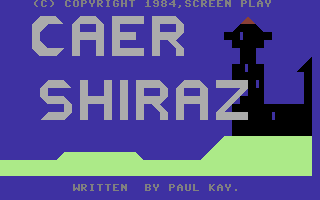 Game cover: Caer Shiraz