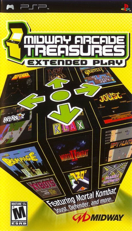 Game cover: Midway Arcade Treasures: Extended Play