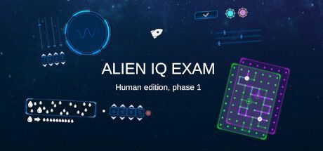Game cover: Alien IQ Exam: Human Edition, Phase 1