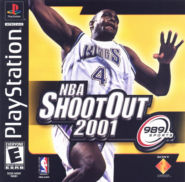 Game cover: NBA ShootOut 2001