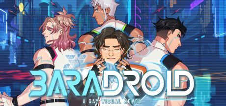 Game cover: Baradroid: A Gay Visual Novel