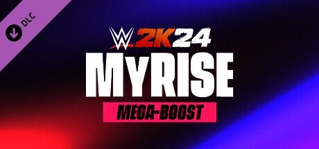 Game cover: WWE 2K24: MyRISE Mega-Boost