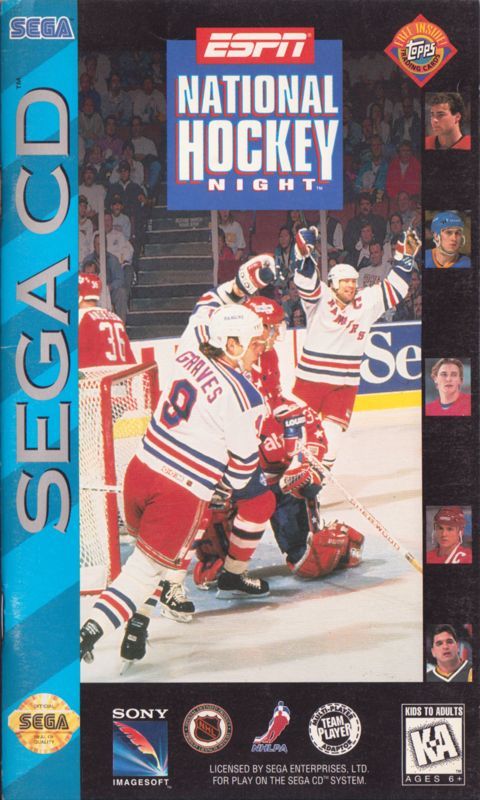 Game cover: ESPN National Hockey Night