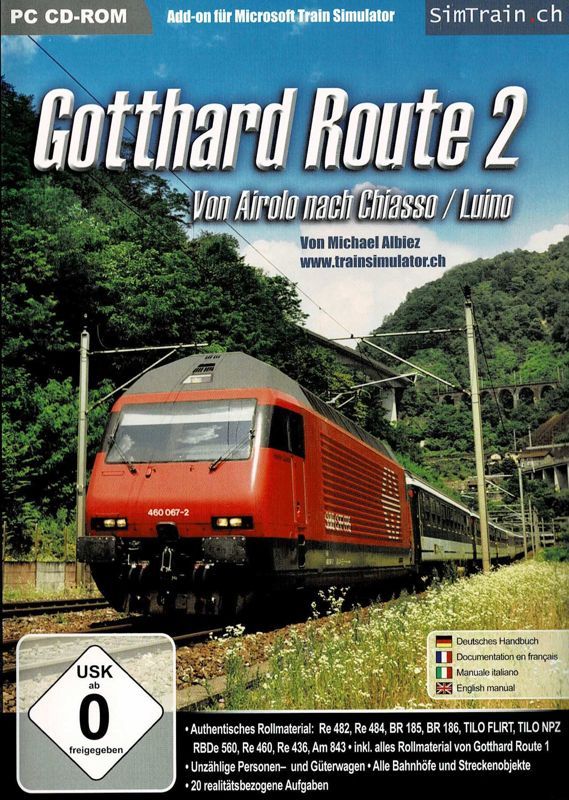 Game cover: Gotthard Route 2: Von Airolo nach Chiasso / Luino