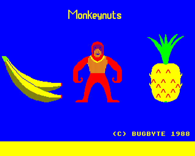 Game cover: Monkey Nuts