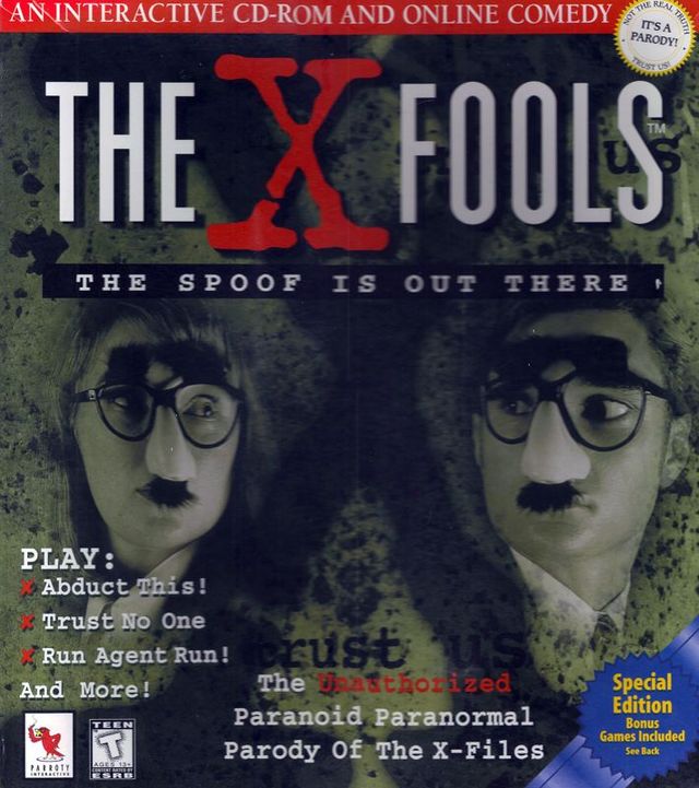 Game cover: The X-Fools: The Spoof is out There