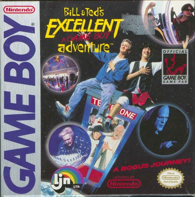 Game cover: Bill & Ted's Excellent Game Boy Adventure