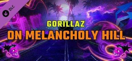 Game cover: Synth Riders: Gorillaz - "On Melancholy Hill"