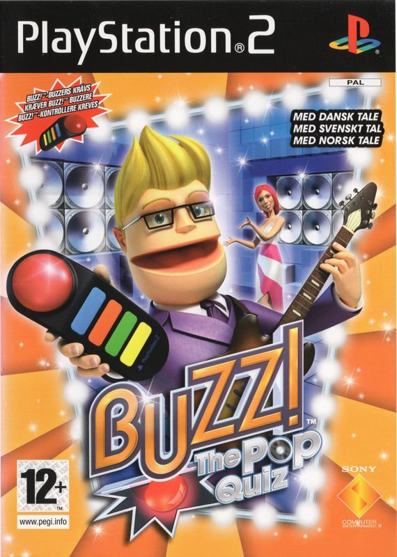 Game cover: Buzz! The Pop Quiz