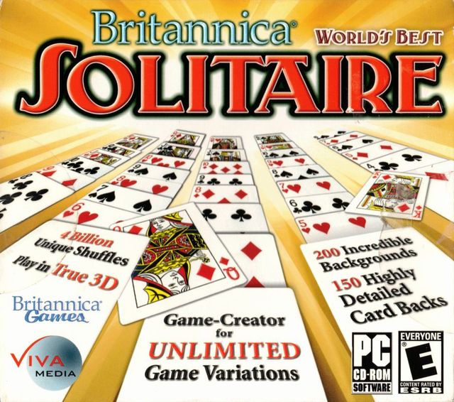 Game cover: Britannica World's Best Solitaire