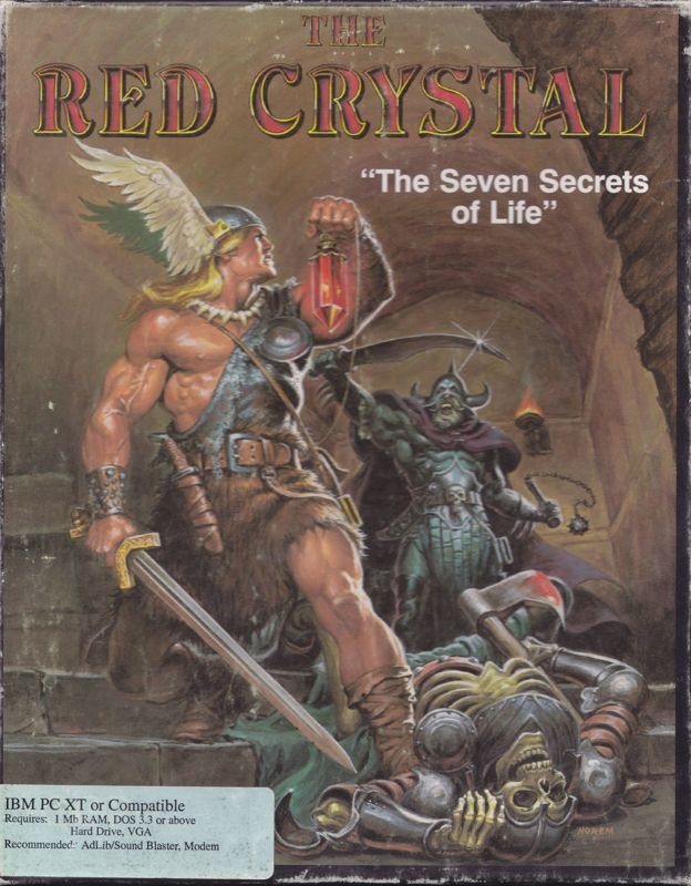 Game cover: The Red Crystal: The Seven Secrets of Life