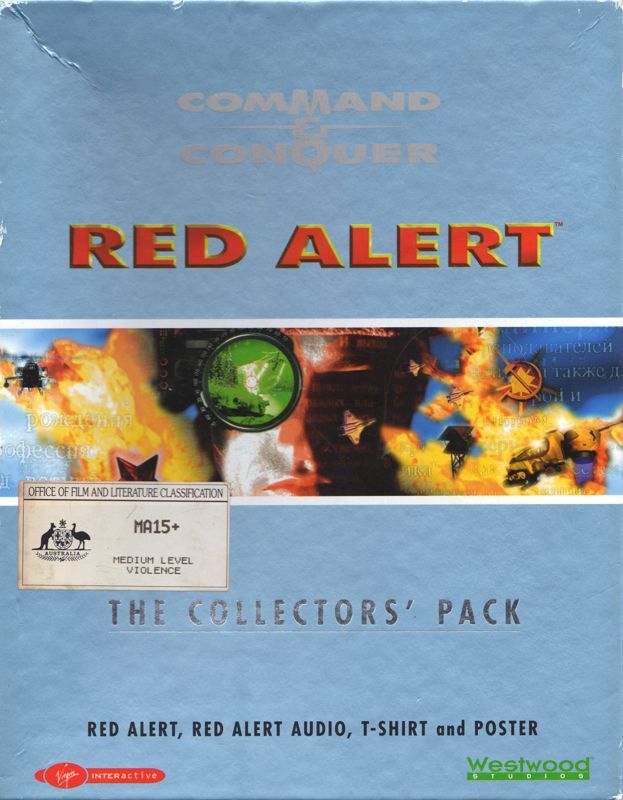 Game cover: Command & Conquer: Red Alert (The Collectors' Pack)