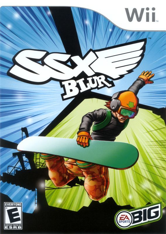 Game cover: SSX Blur
