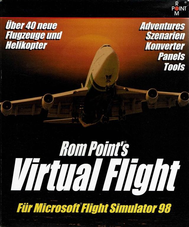 Game cover: Rom Point's Virtual Flight