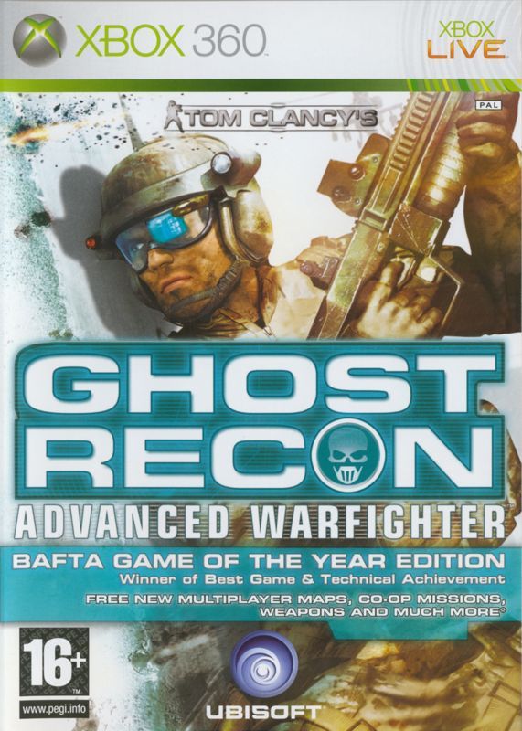 Game cover: Tom Clancy's Ghost Recon: Advanced Warfighter (Premium Edition)