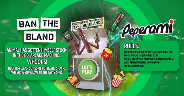 Game cover: Peperami: Ban the Bland