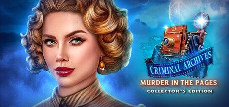 Game cover: Criminal Archives: Murder in the Pages (Collector's Edition)