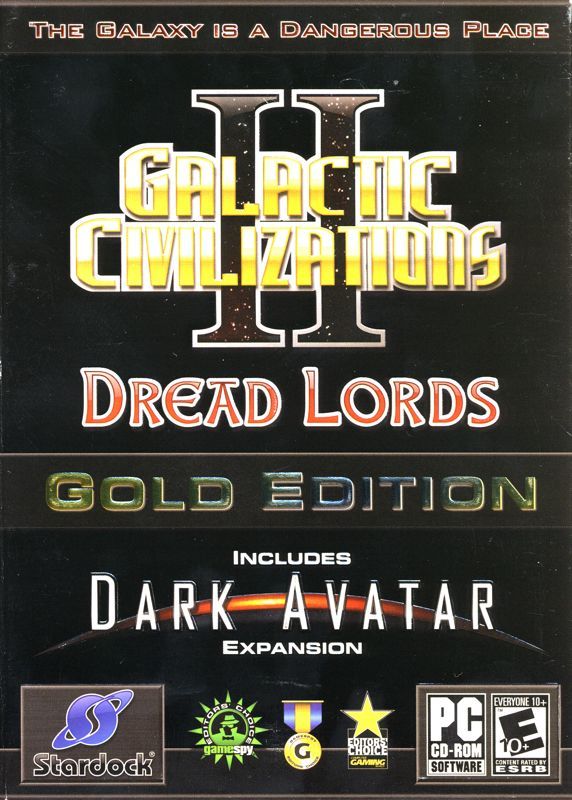 Game cover: Galactic Civilizations II: Gold Edition