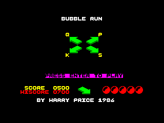 Game cover: Bubble Run