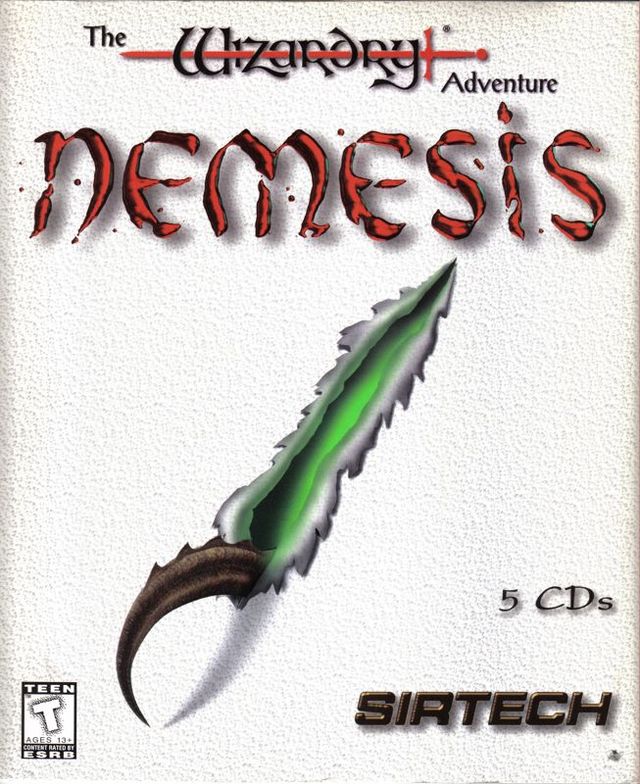 Game cover: Nemesis: The Wizardry Adventure