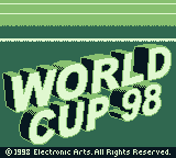 Game cover: World Cup 98