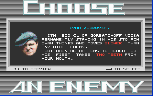 Game cover: Choose an Enemy