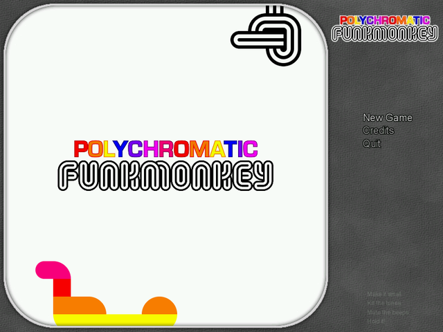 Game cover: Polychromatic Funk Monkey