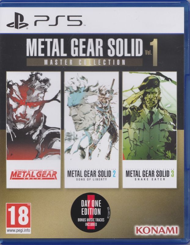 Game cover: Metal Gear Solid: Master Collection Vol.1