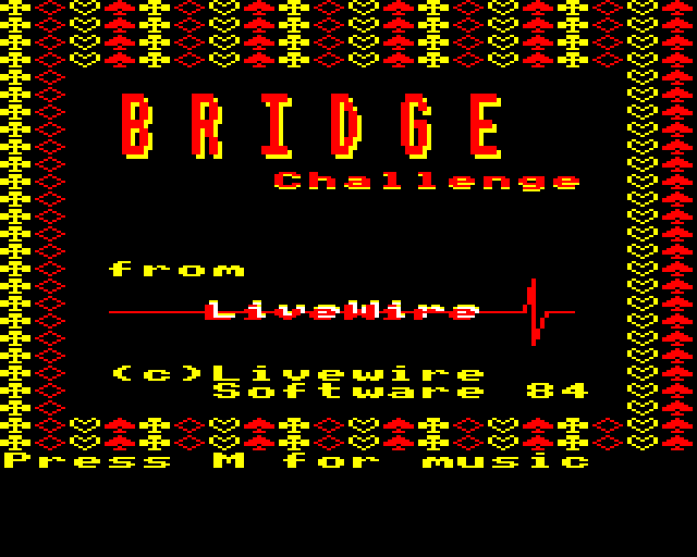 Game cover: Bridge Challenge