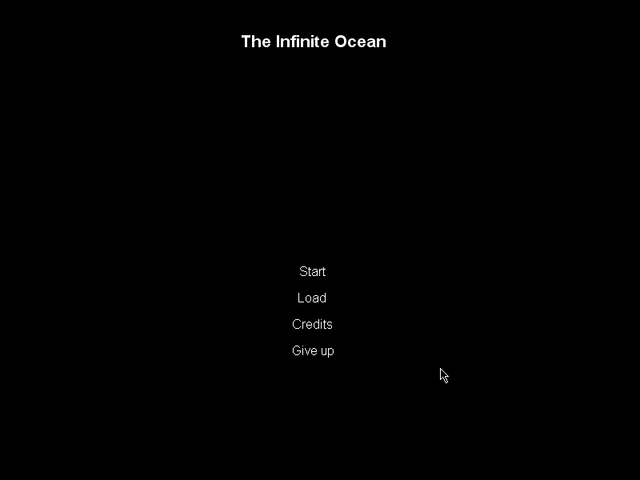Game cover: The Infinite Ocean