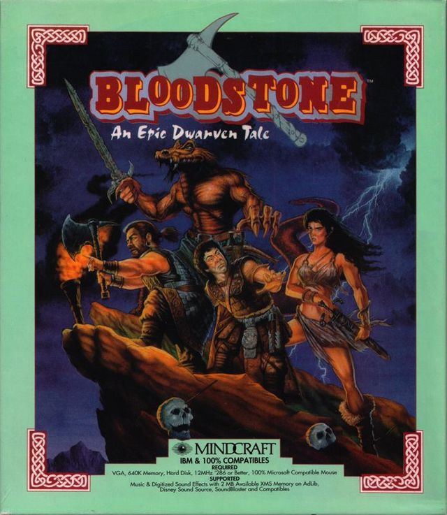 Game cover: Bloodstone: An Epic Dwarven Tale