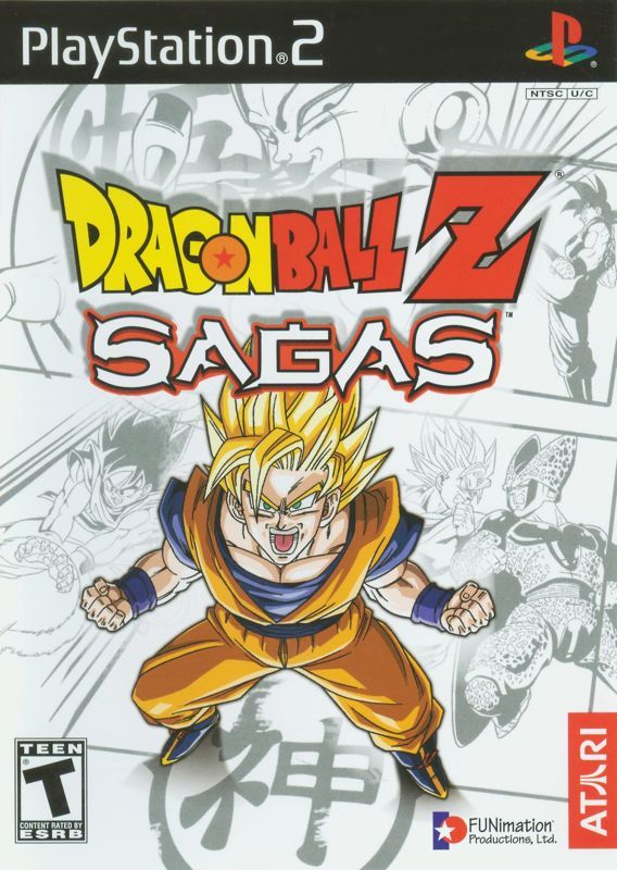 Game cover: Dragon Ball Z: Sagas