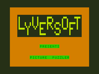 Game cover: Picture Puzzles