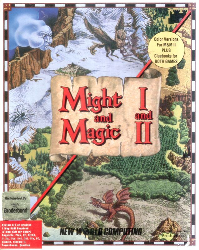 Game cover: Might and Magic I & II