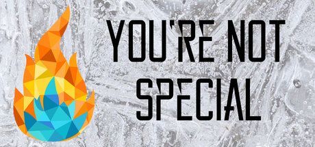 Game cover: You're Not Special