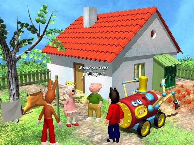 Game cover: Čtyřlístek CD-Romek 16: Na plese