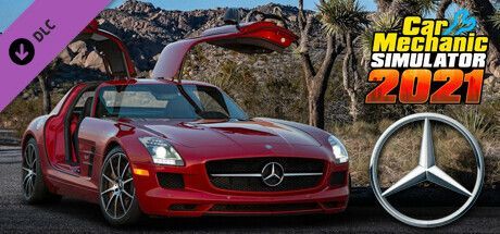 Game cover: Car Mechanic Simulator 2021: Mercedes-Benz Remastered DLC