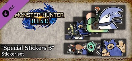Game cover: Monster Hunter: Rise - "Special Stickers 3" Sticker set