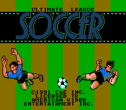 Game cover: Ultimate League Soccer
