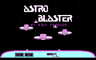 Game cover: Astro Blaster