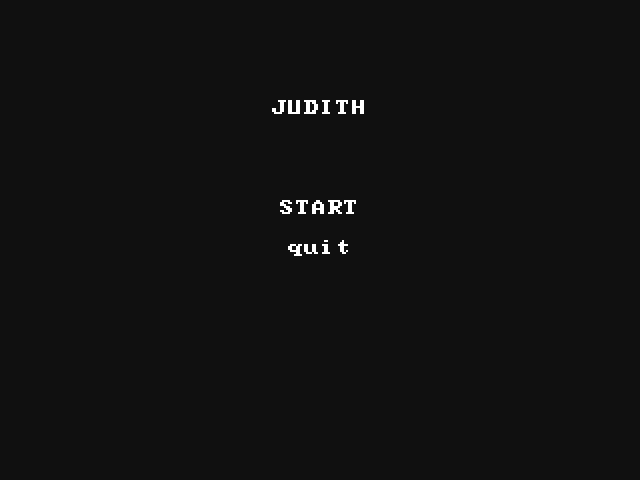 Game cover: Judith