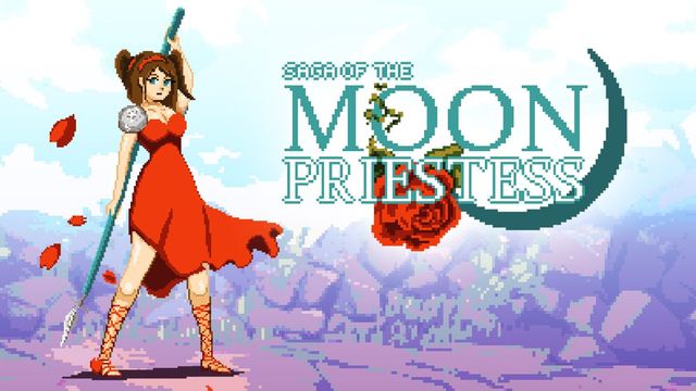 Game cover: Saga of the Moon Priestess