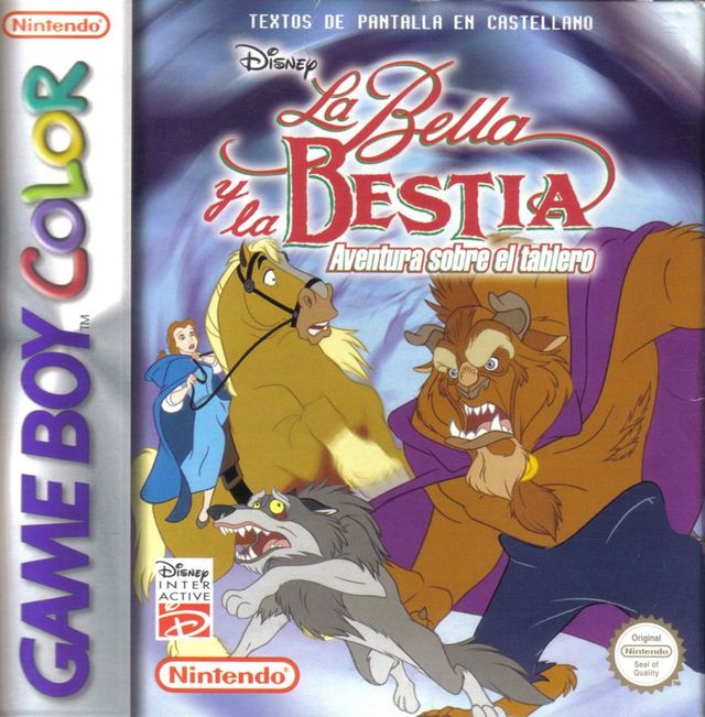 Game cover: Disney's Beauty and the Beast: A Board Game Adventure